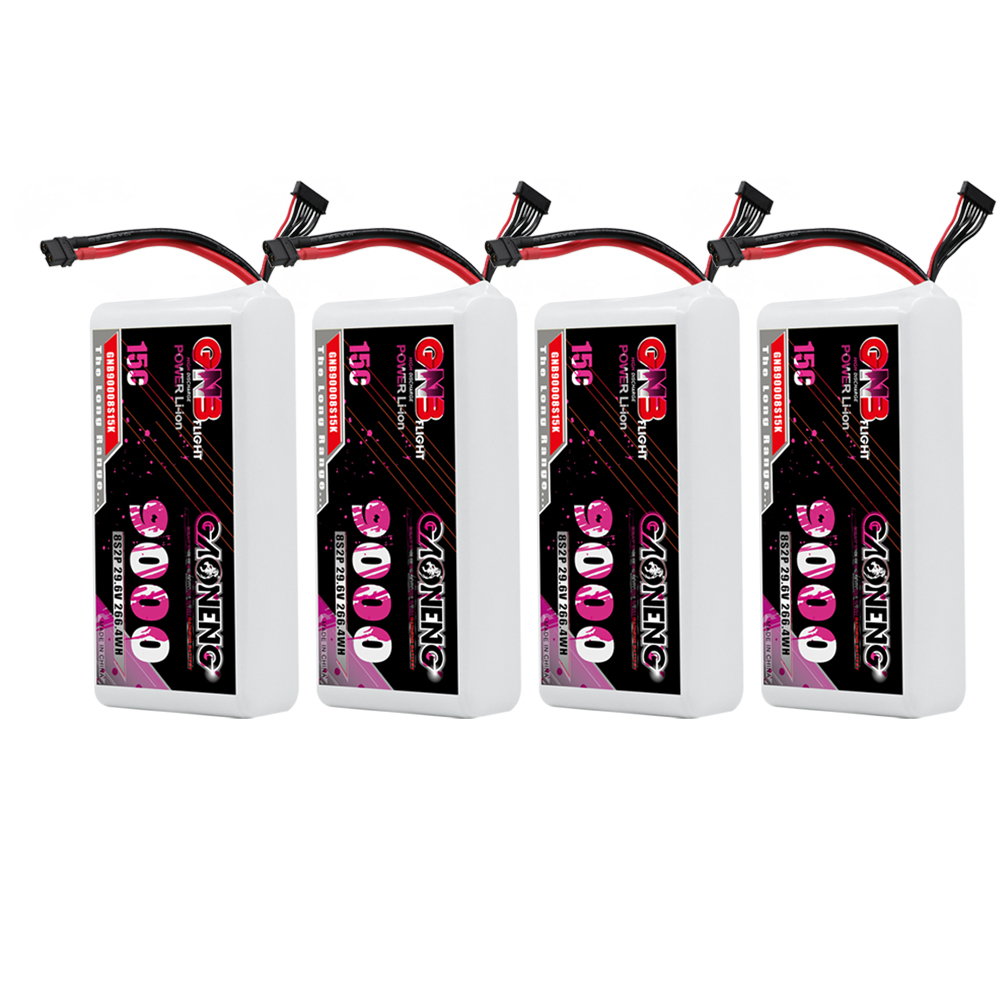 GAONENG GNB 8S2P 22.2V 9000mah 15C XT60 Li-ion Battery