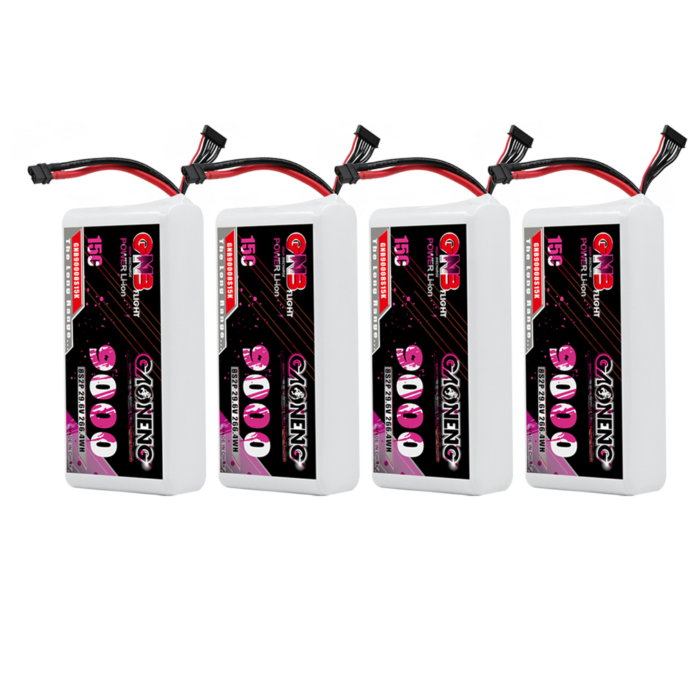 GAONENG GNB 8S2P 22.2V 9000mah 15C XT60 Li-ion Battery