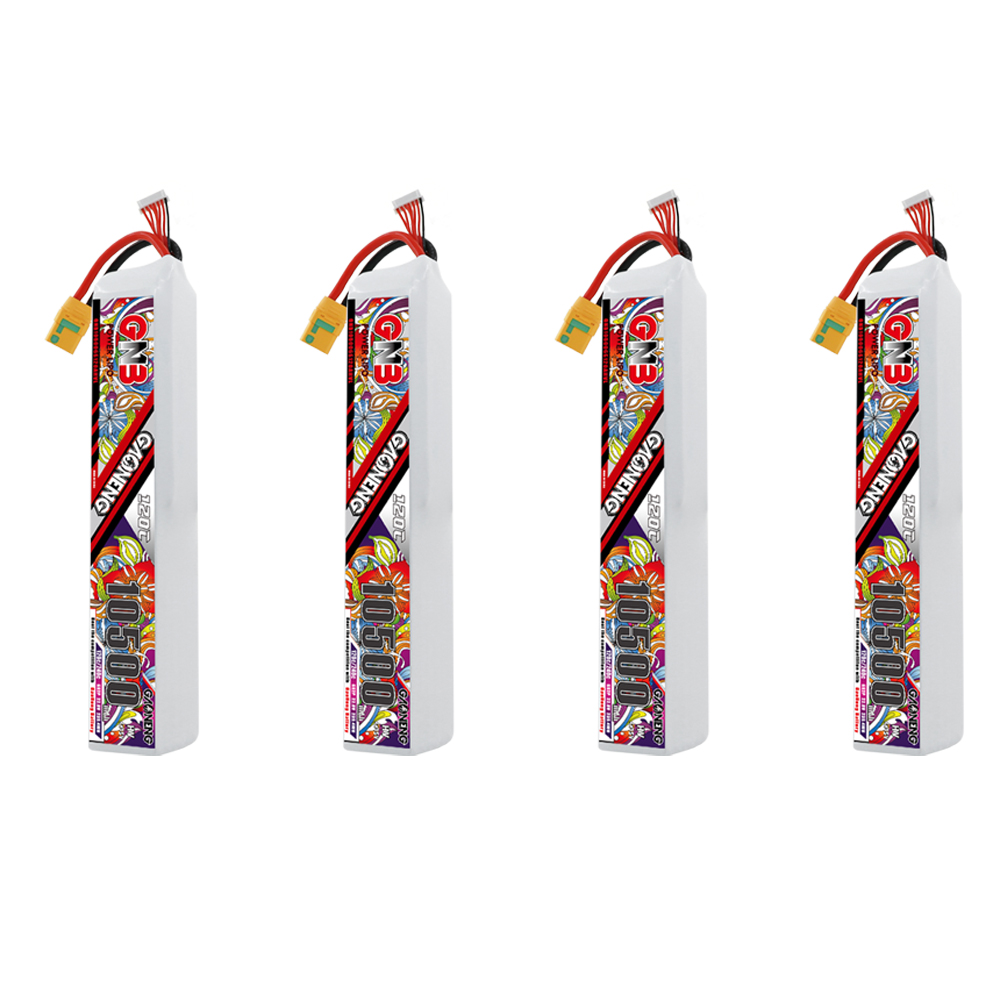 GAONENG GNB 6S 6S2P 22.8V HV 10500mAh 120C LiPo Battery XT90S