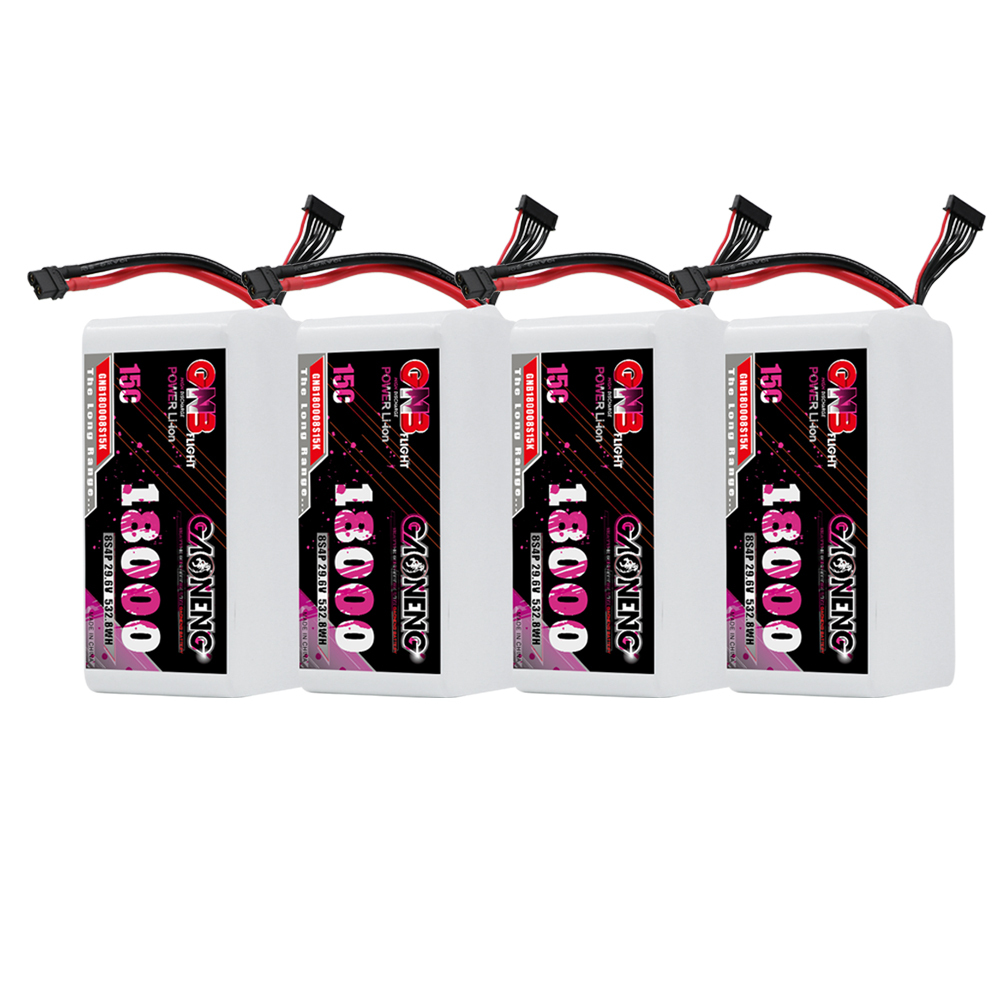 GAONENG GNB 8S4P 29.6V 18000mAh 15C XT60 Li-ion Battery 