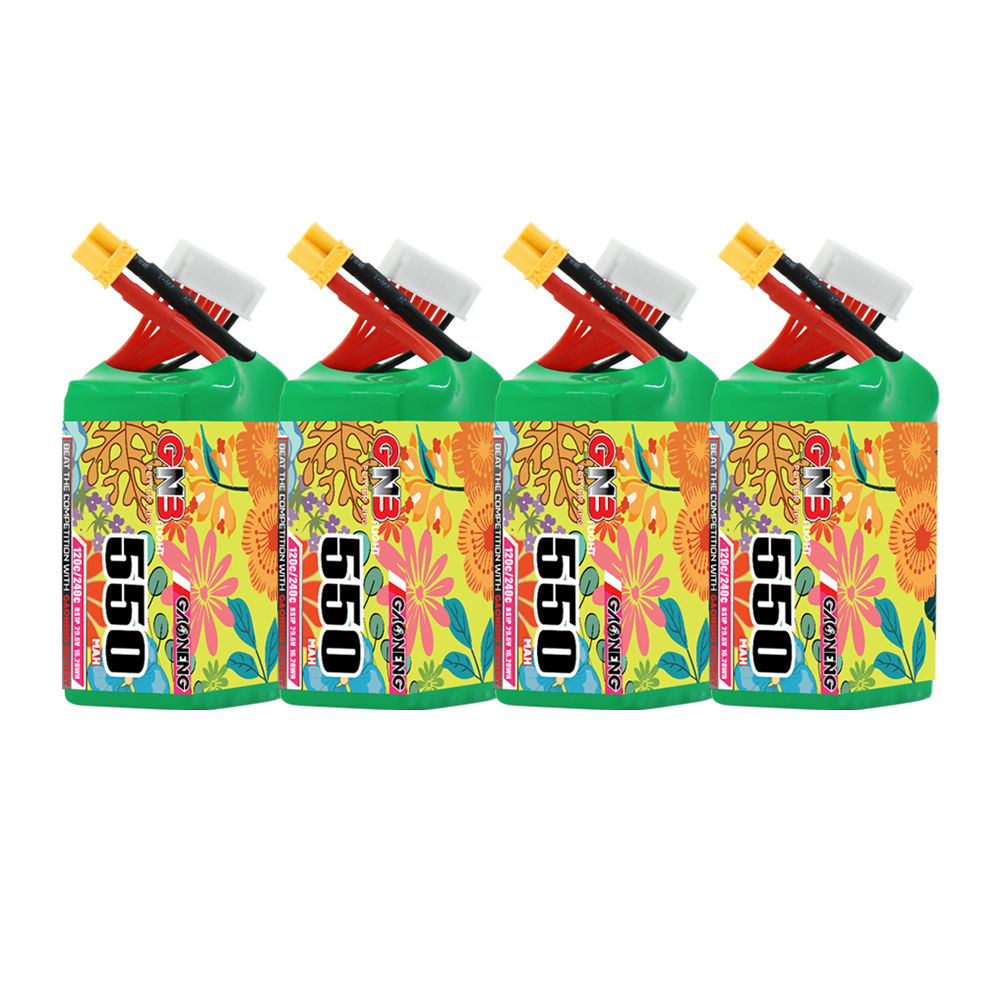GAONENG GNB LiHV 8S 29.6V 550mAh 120C XT30 LiPo Battery