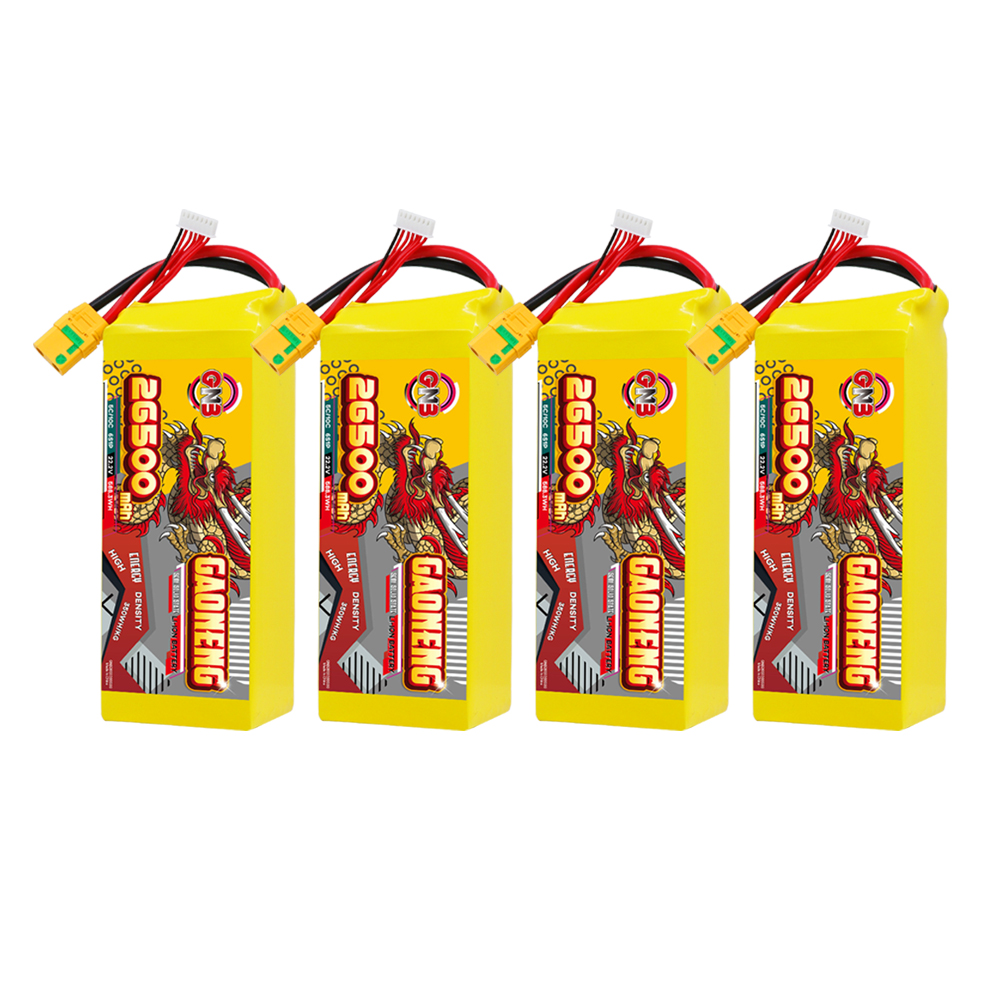 GAONENG GNB 26500mah 6S 22.2V 5C XT90S Semi Solid State Li-ion Battery 350WH/kg