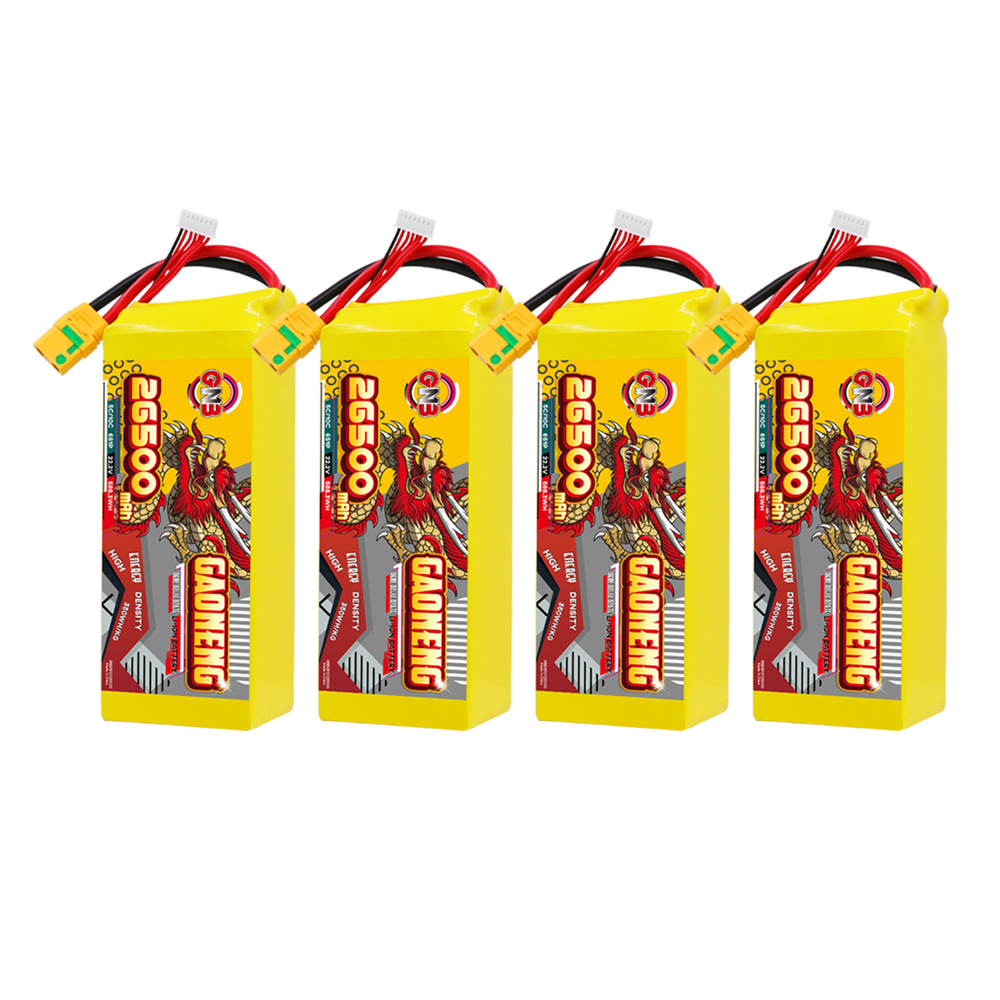 GAONENG GNB 26500mah 6S 22.2V 5C XT90S Semi Solid State Li-ion Battery 350WH/kg