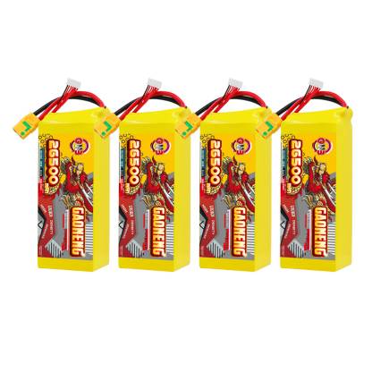 GAONENG GNB 26500mah 6S 22.2V 5C XT90S Semi Solid State Li-ion Battery 350WH/kg