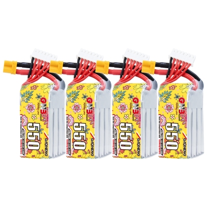 GAONENG GNB LiHV 6S 22.8V 550mAh 120C XT30 LiPo Battery