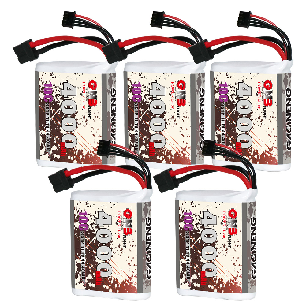 GAONENG GNB 3S 11.1V 4000mAh 10C XT60 Li-ion Battery made with 18650 cells