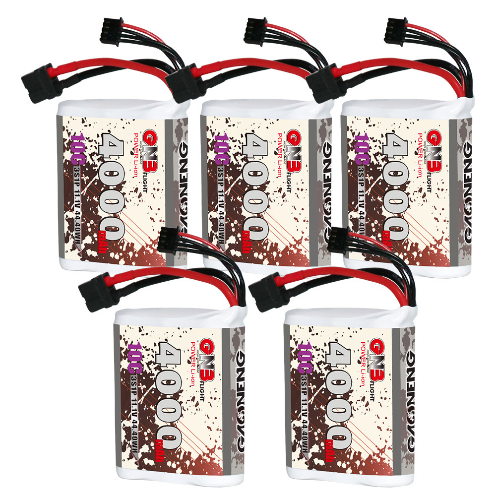 GAONENG GNB 3S 11.1V 4000mAh 10C XT60 Li-ion Battery made with 18650 cells