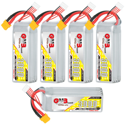 GAONENG GNB 4S 14.8V 3000mAh 100C LiPo Battery XT60