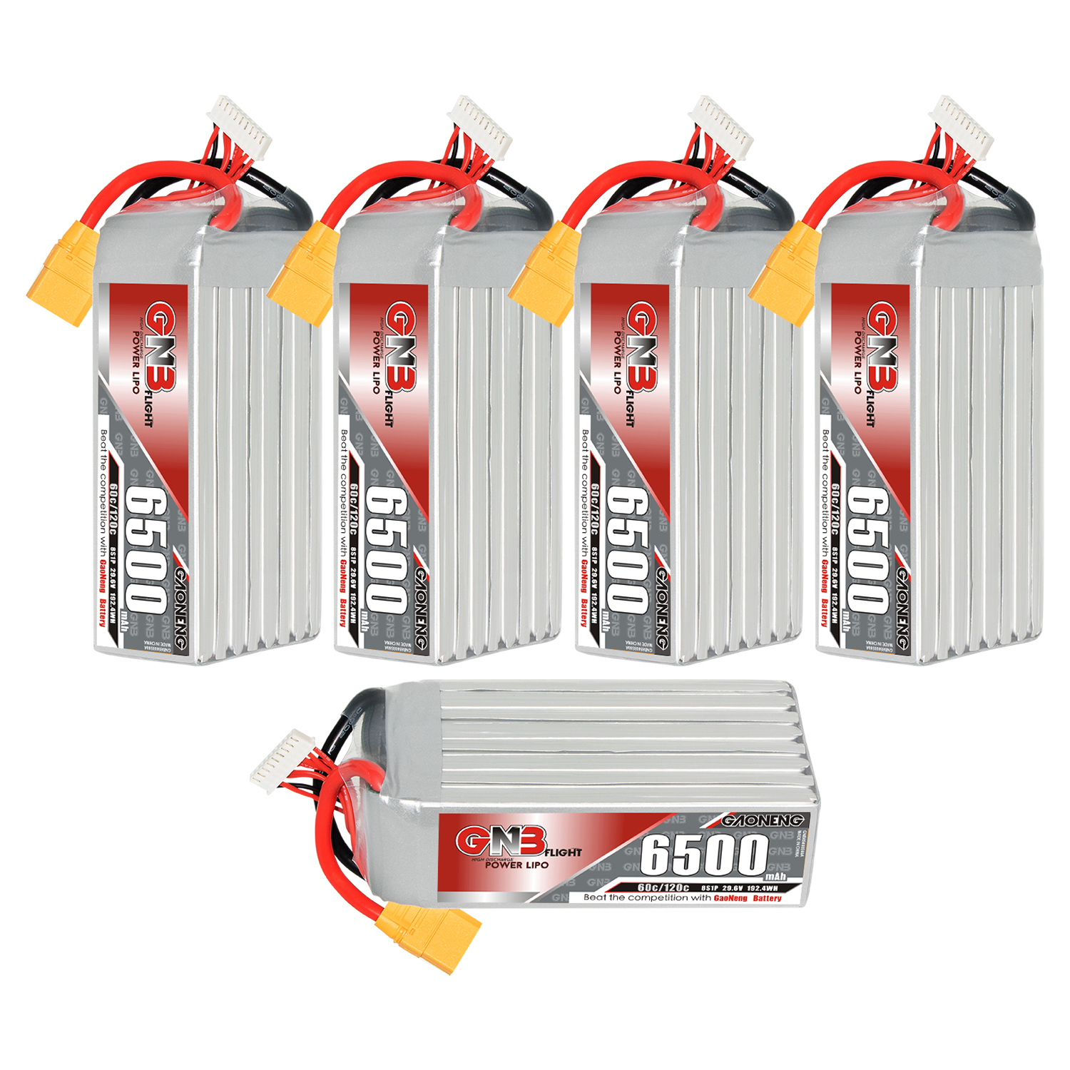GAONENG GNB 8S 29.6V 6500mAh 60C LiPo Battery XT90