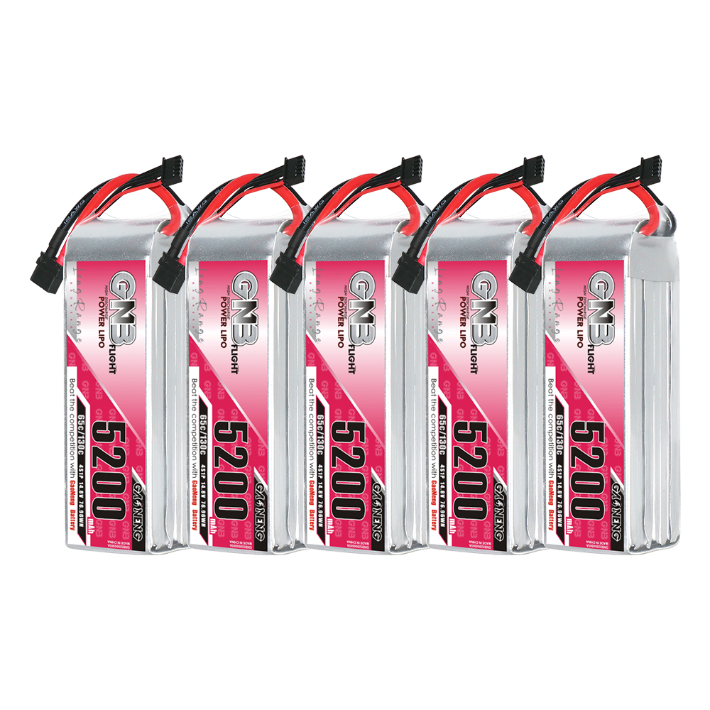 GAONENG GNB 4S 14.8V 5200mAh 65C LiPo Battery XT60