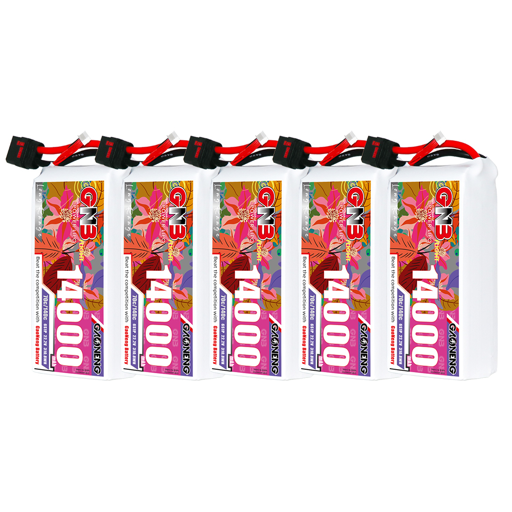 GAONENG GNB 6S1P 22.2V 14000mAh 70C RC LiPo Battery QS8
