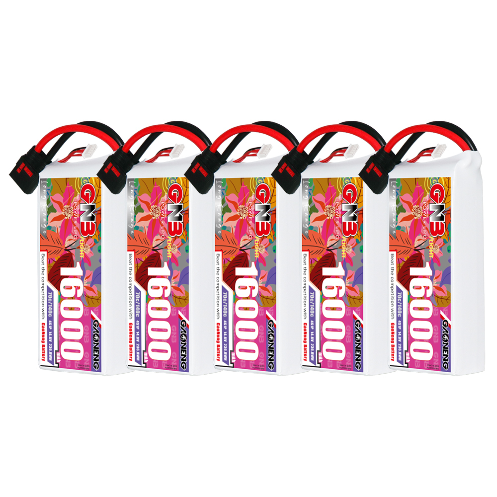 GAONENG GNB 4S1P 14.8V 16000mAh 70C RC LiPo Battery QS8