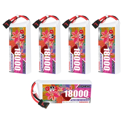 GAONENG GNB 4S1P 14.8V 18000mAh 70C RC LiPo Battery QS8
