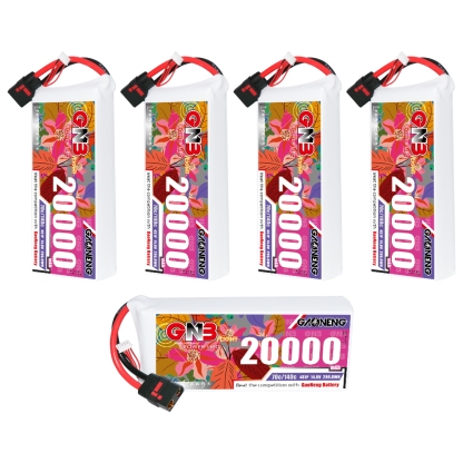 GAONENG GNB 4S1P 14.8V 20000mAh 70C RC LiPo Battery QS8