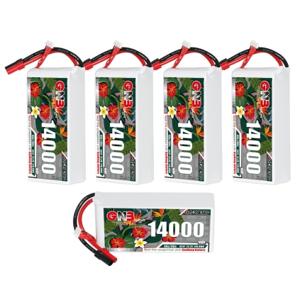 GAONENG GNB 6S1P 22.2V 14000mAh 40C RC LiPo Battery XT150