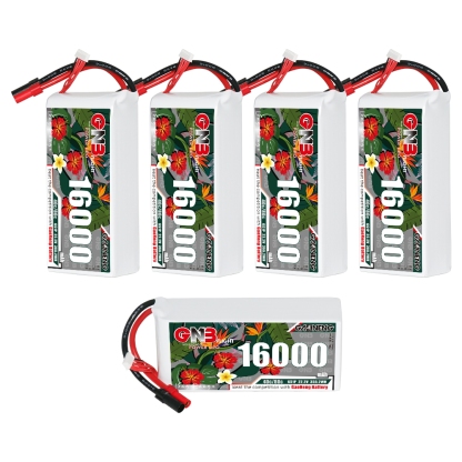 GAONENG GNB 6S1P 22.2V 16000mAh 40C RC LiPo Battery XT150