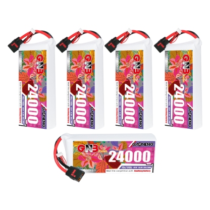 GAONENG GNB 4S1P 14.8V 24000mAh 70C RC LiPo Battery QS8