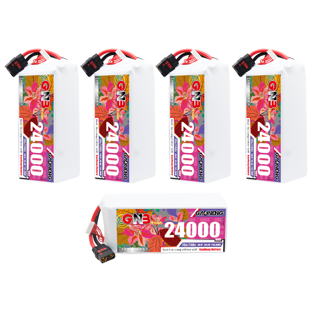 GAONENG GNB 8S1P 29.6V 24000mAh 70C RC LiPo Battery QS8