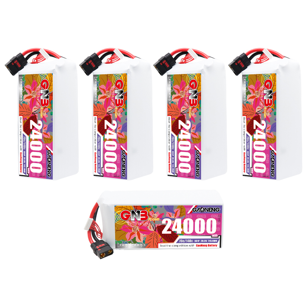 GAONENG GNB 8S1P 29.6V 24000mAh 70C RC LiPo Battery QS8