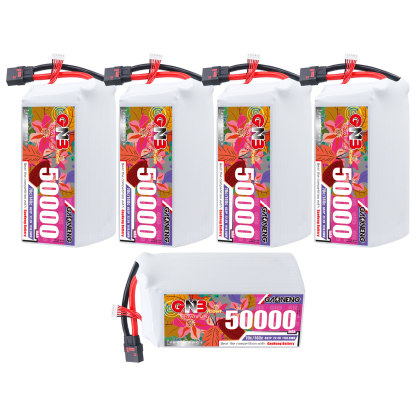 GAONENG GNB 6S2P 22.2V 50000mah 70C RC LiPo Battery QS8