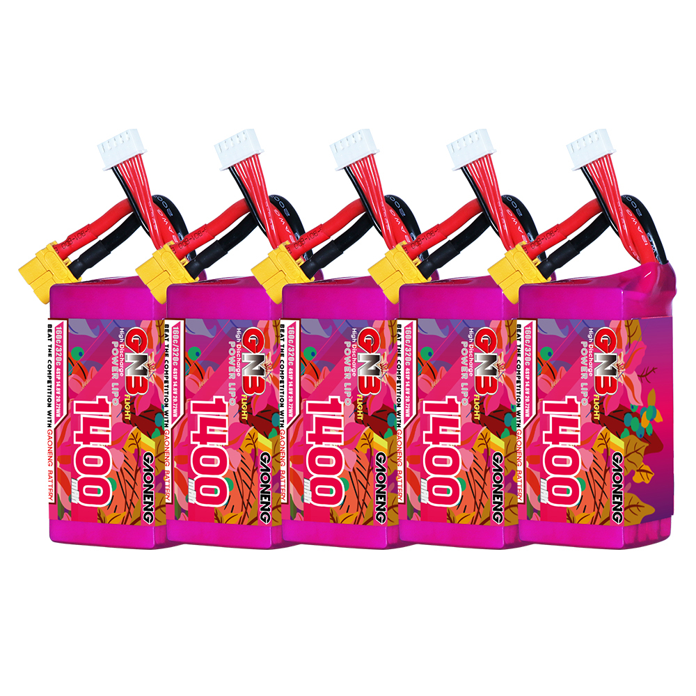 GAONENG GNB 4S 14.8V 1400mAh 160C XT60 LiPo Battery