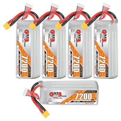 GAONENG GNB HV 6S 22.8V 7200mAh 70C LiPo Battery XT60