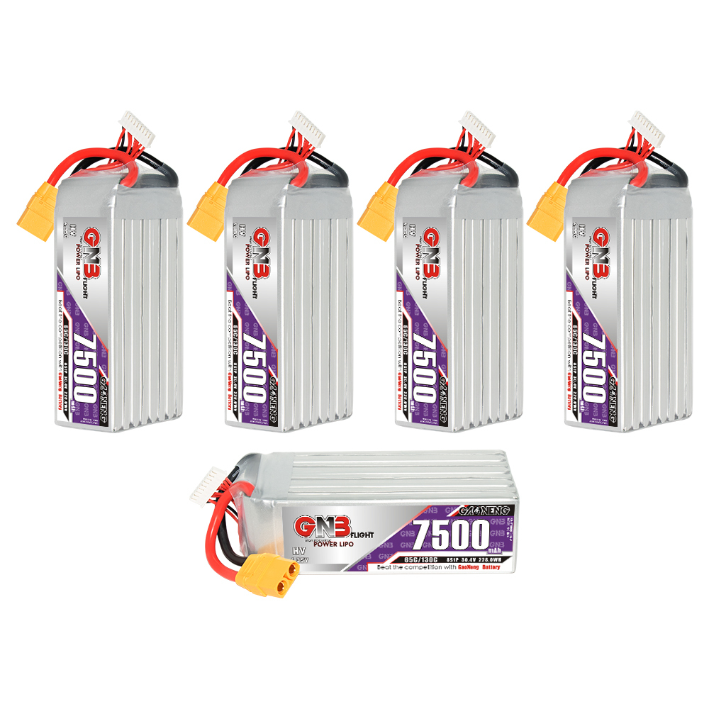 GAONENG GNB HV 8S 30.4V 7500mAh 65C LiPo Battery XT90