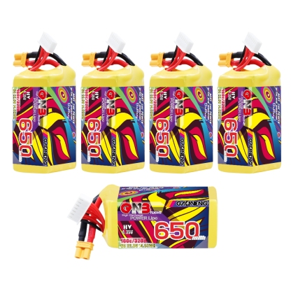 GAONENG GNB LiHV 6S 22.8V 650mAh 160C XT30 LiPo Battery