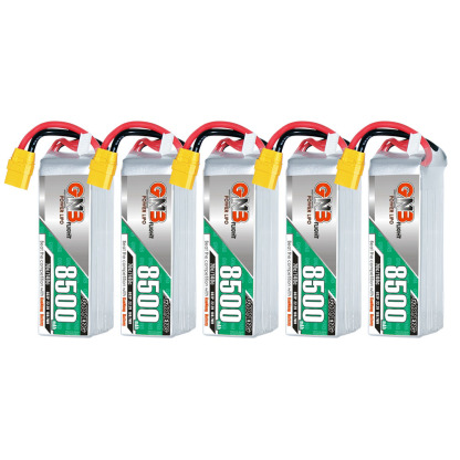 GAONENG GNB 6S 22.2V 8500mAh 70C LiPo Battery XT90