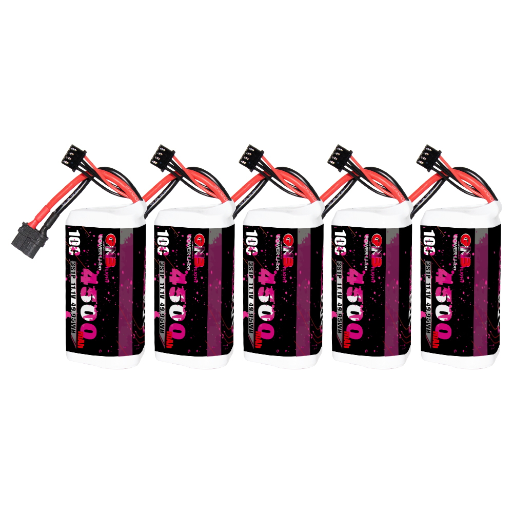 GAONENG GNB 3S 11.1V 4500mah 10C XT60 Li-ion Battery made with Molicel 21700 P45B