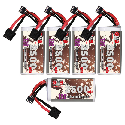 GAONENG GNB 3S 11.1V 2500mAh 10C XT60 Li-ion Battery made with 18650 cells