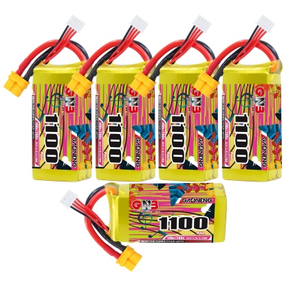 GAONENG GNB 3S 11.1V 1100mAh 140C XT60 LiPo Battery
