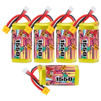 GAONENG GNB 3S 11.1V 1550mAh 140C XT60 LiPo Battery