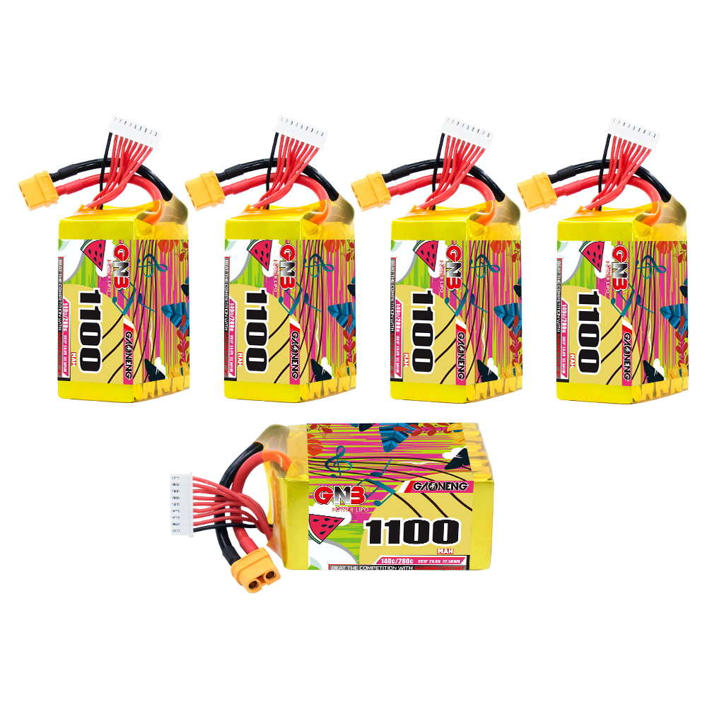 GAONENG GNB 8S 29.6V 1100mAh 140C XT60 LiPo Battery