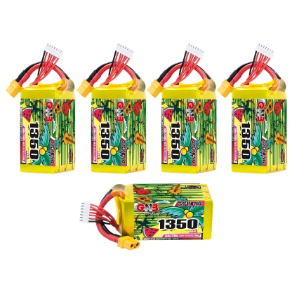 GAONENG GNB 6S 22.2V 1350mAh 140C XT60 LiPo Battery