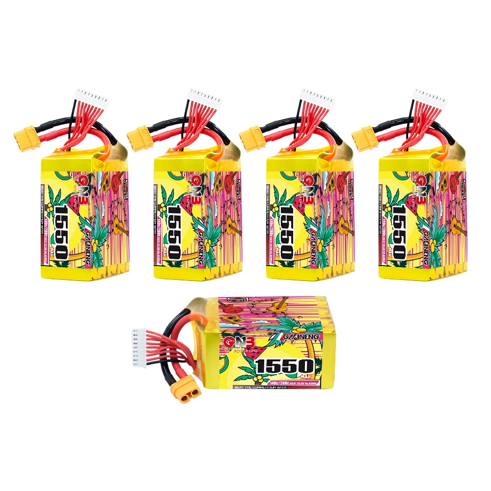 GAONENG GNB 8S 29.6V 1550mAh 140C XT60 LiPo Battery