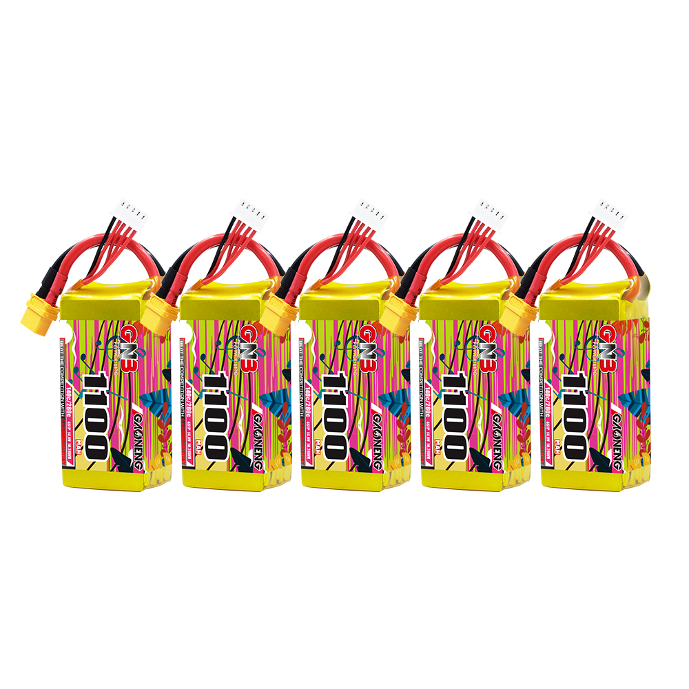 GAONENG GNB 4S 14.8V 1100mAh 140C XT60 LiPo Battery