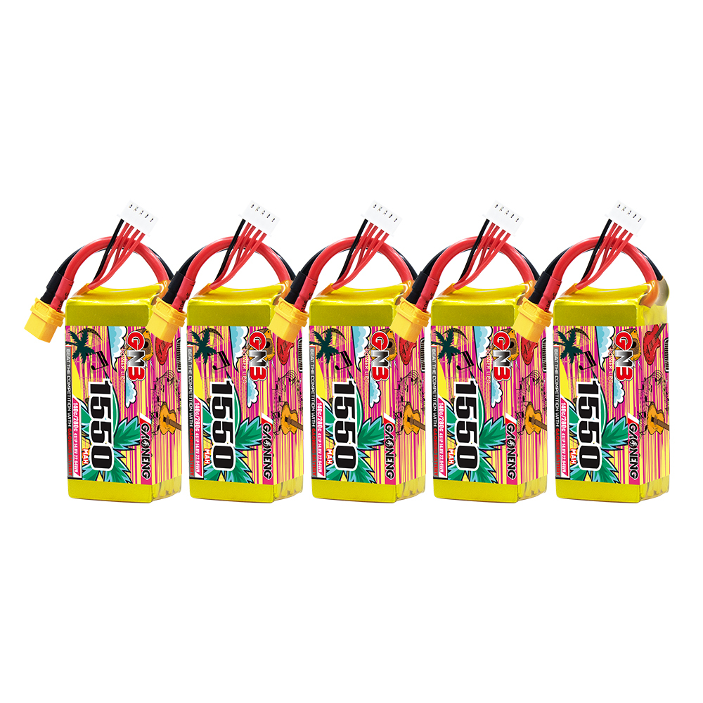 GAONENG GNB 4S 14.8V 1550mAh 140C XT60 LiPo Battery