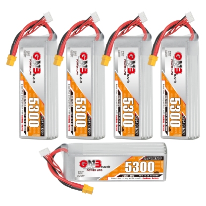 GAONENG GNB HV 4S 15.2V 5300mAh 70C LiPo Battery XT60