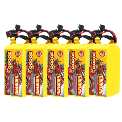 GAONENG GNB 30000mah 12S 44.4V 5C QS8 Semi Solid State Li-ion Battery 310WH/kg