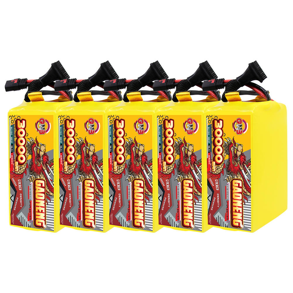GAONENG GNB 30000mah 16S 59.2V 5C QS8 Semi Solid State Li-ion Battery 310WH/kg