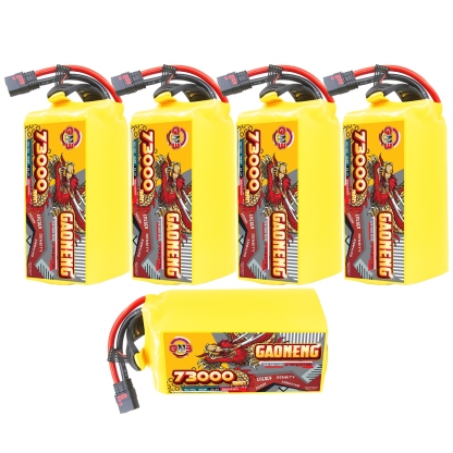 GAONENG GNB 73000mah 6S 22.2V 5C QS8 Semi Solid State Li-ion Battery 335WH/kg 