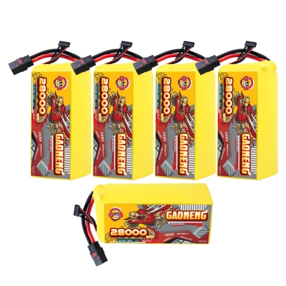 GAONENG GNB 28000mah 8S 29.6V 5C QS8 Semi Solid State Li-ion Battery 335WH/kg