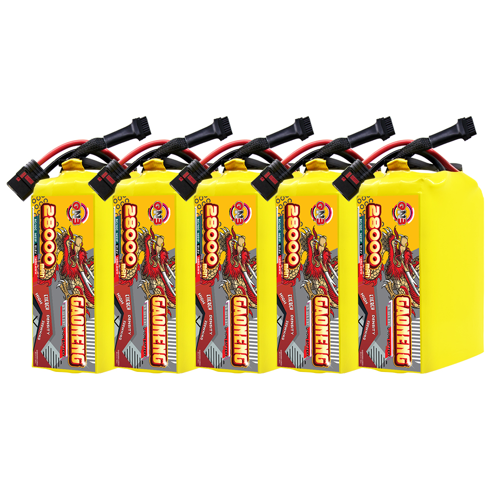 GAONENG GNB 28000mah 14S 51.8V 5C QS8 Semi Solid State Li-ion Battery 335WH/kg