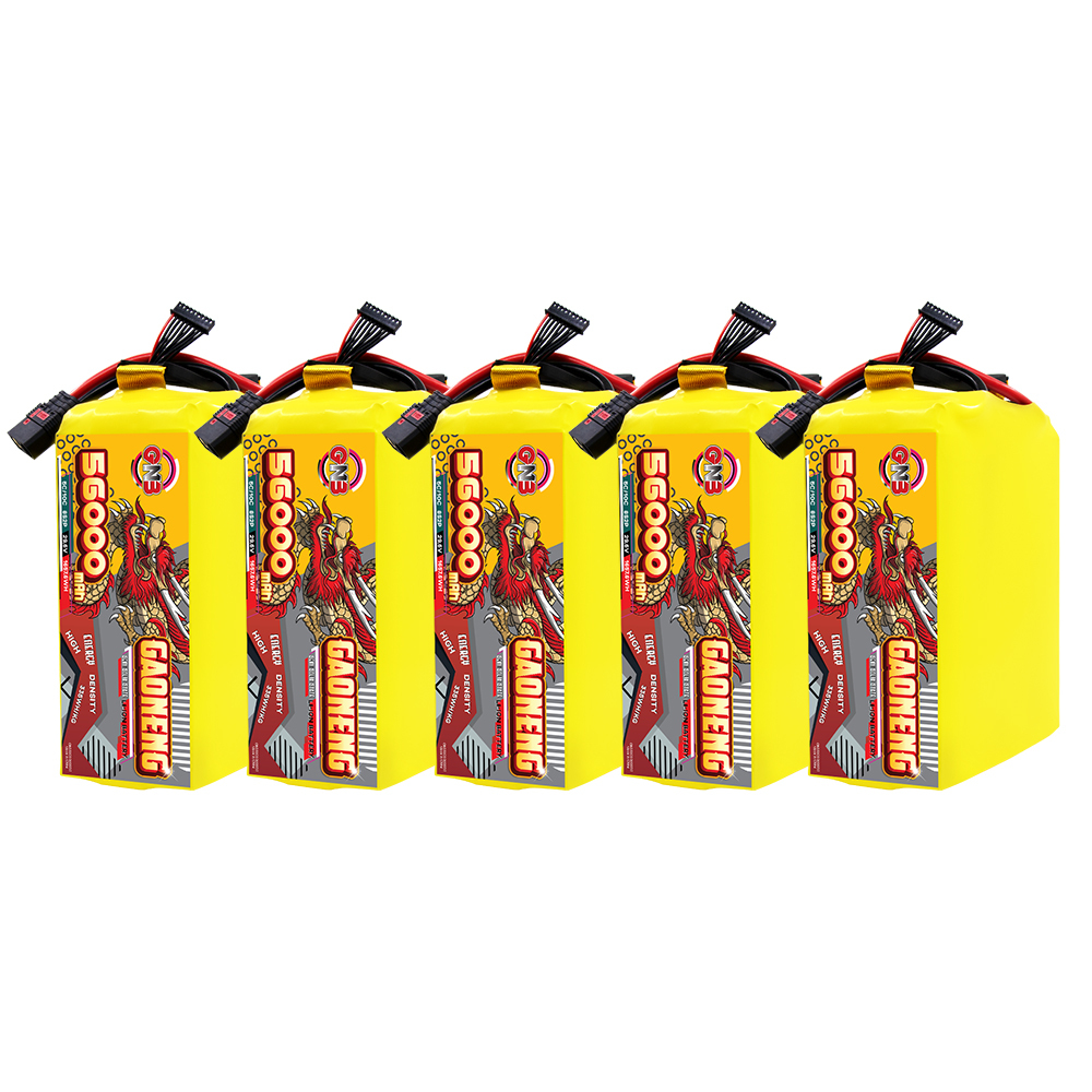 GAONENG GNB 56000mah 8S 29.6V 5C QS8 Semi Solid State Li-ion Battery 335WH/kg