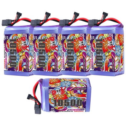 GAONENG GNB 6S 22.8V HV 10500mAh 120C RC LiPo Battery XT90