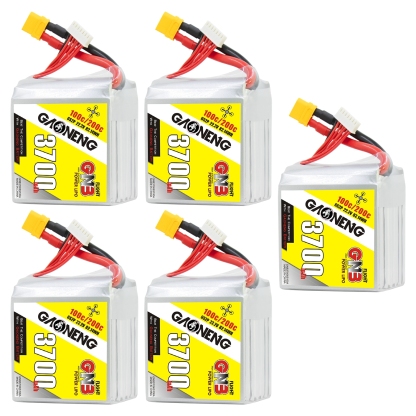 GAONENG GNB 6S2P 22.2V 3700mAh 100C LiPo Battery XT60