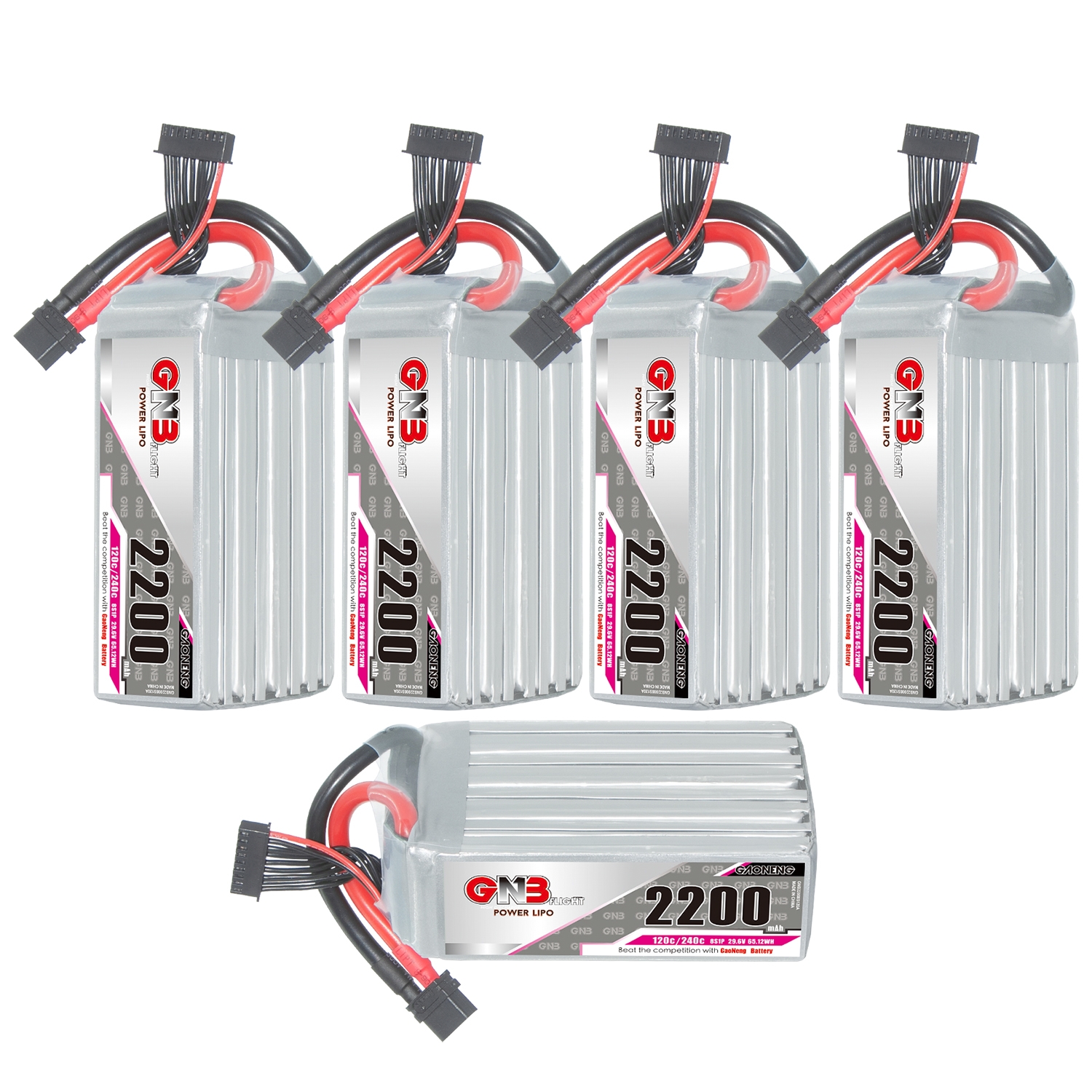 GAONENG GNB 8S 29.6V 2200mAh 120C XT60 LiPo Battery