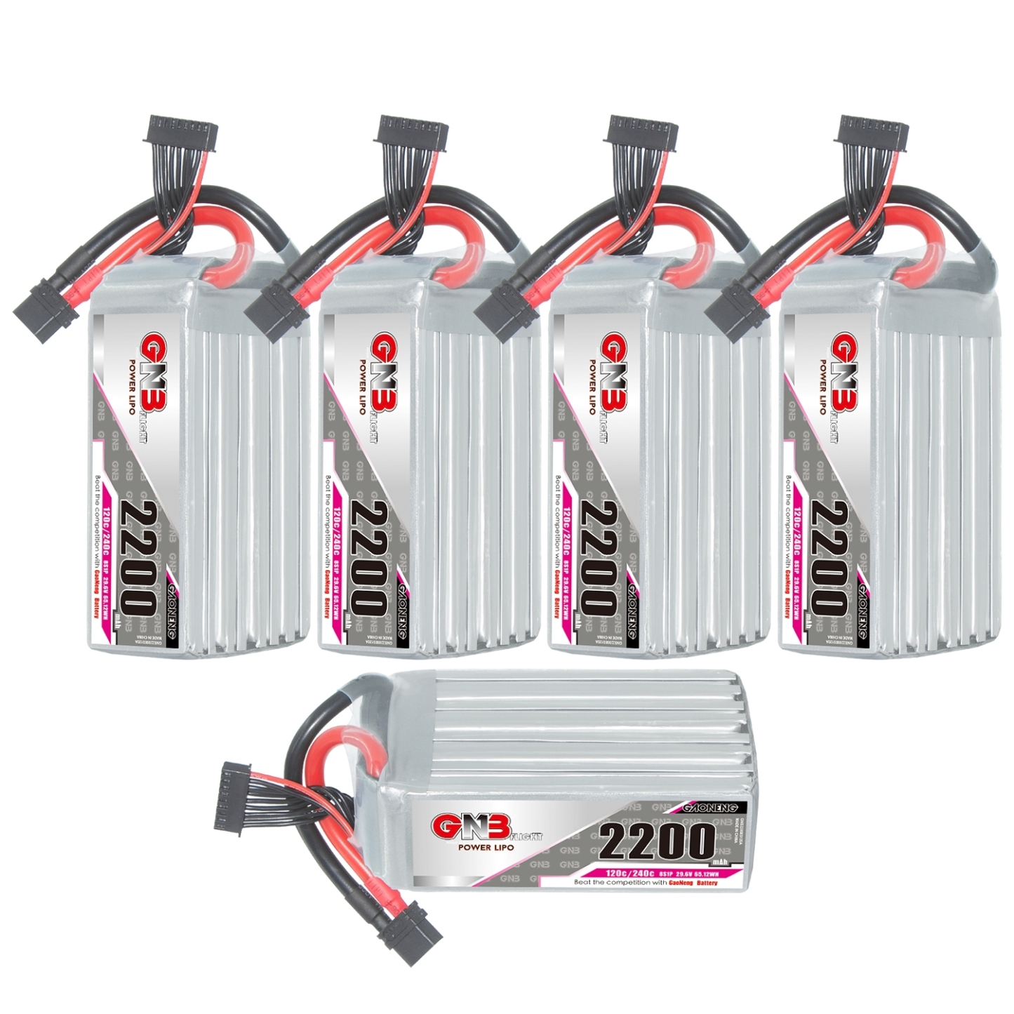 GAONENG GNB 8S 29.6V 2200mAh 120C XT60 LiPo Battery