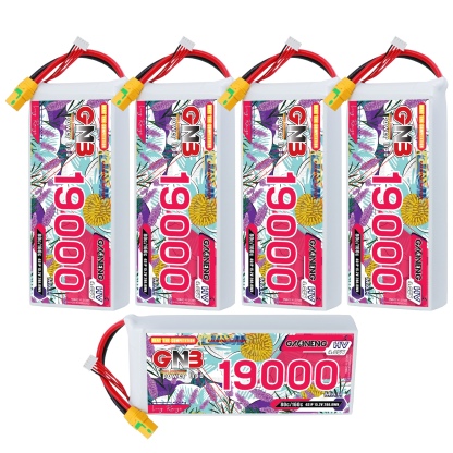 GAONENG GNB 4S 15.2V HV 19000mAh 80C RC LiPo Battery XT90S